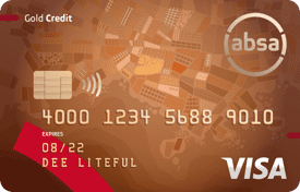 Absa gold credit card
