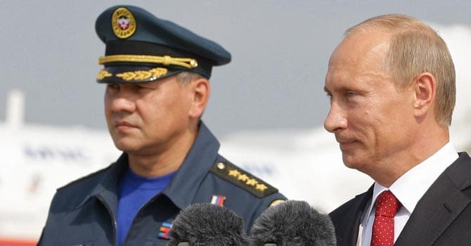 "Putin Reshuffles Defense Minister,