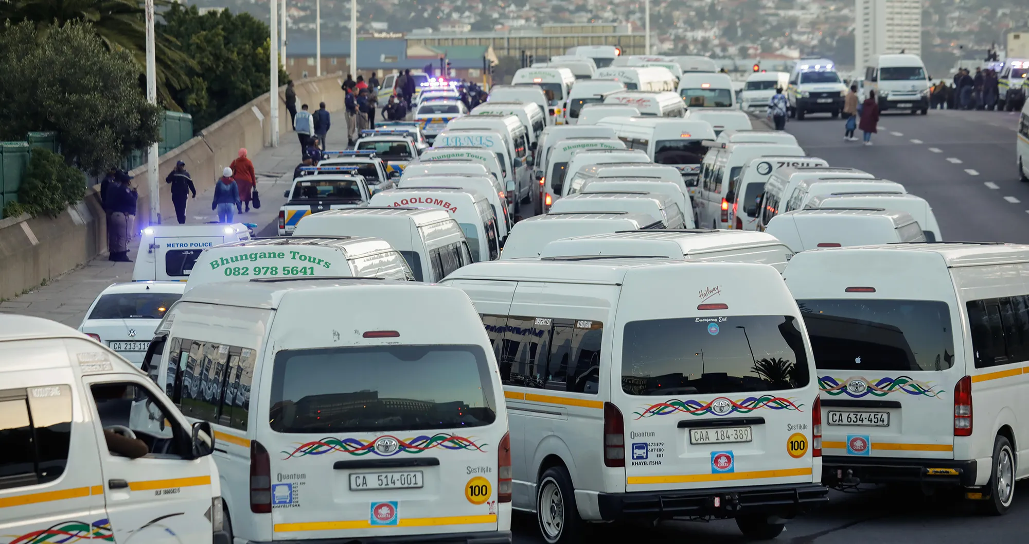 Cape Town Taxi Clash