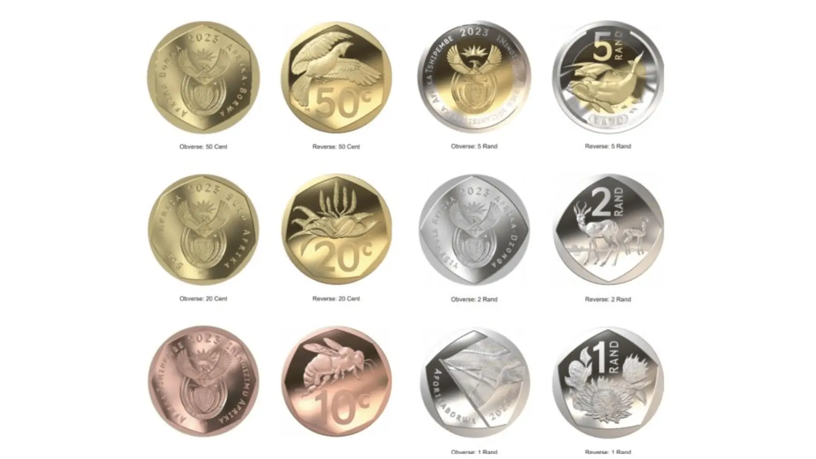 South Africa’s Natural Heritage Coins Unveiled