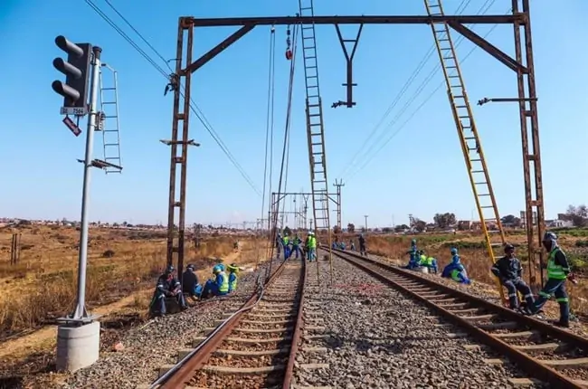 Germiston-Johannesburg Rail Line Restoration in Full Swing