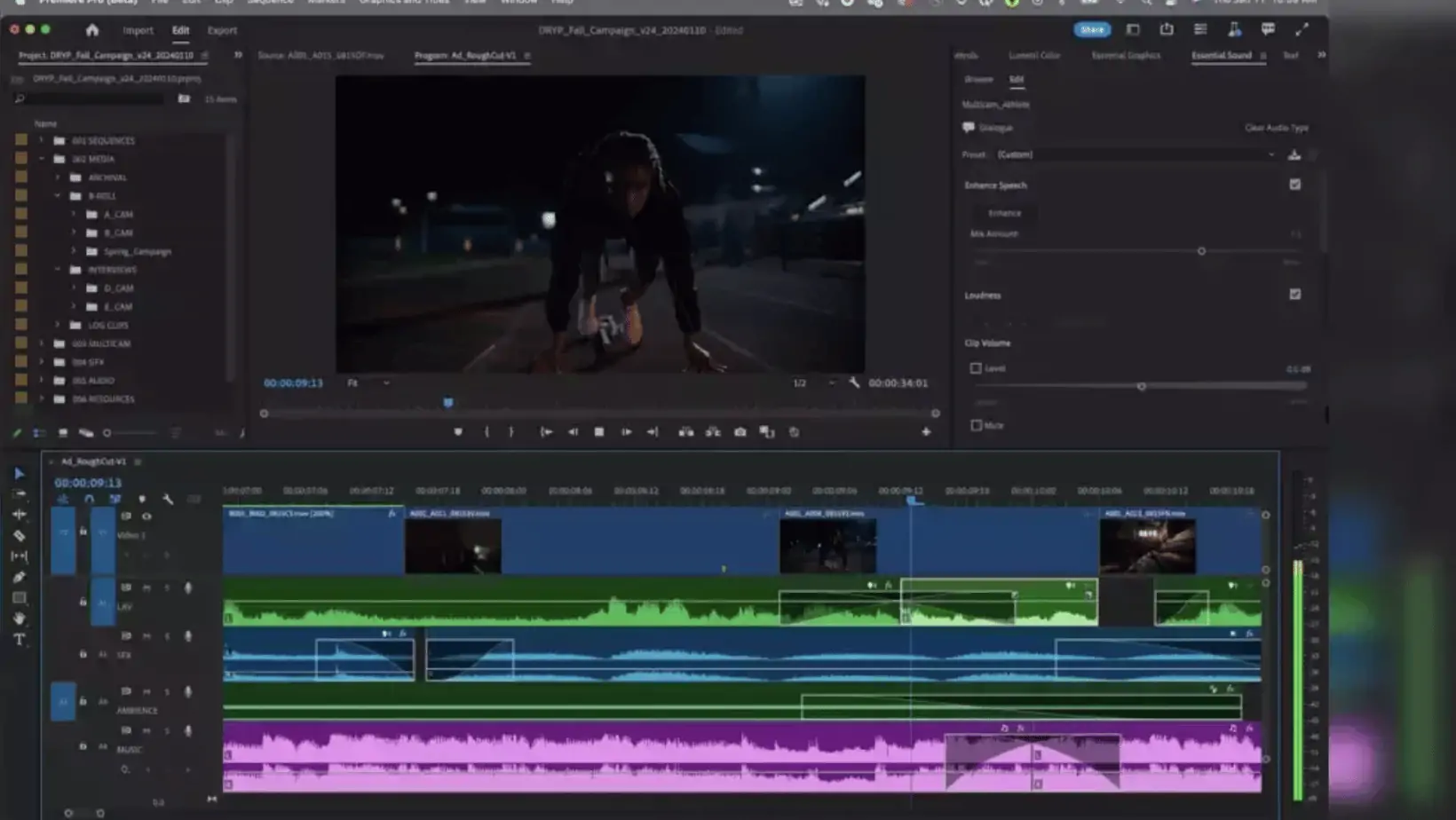 Adobe Premiere Pro Beta Introduces AI-Powered Audio Editing Features