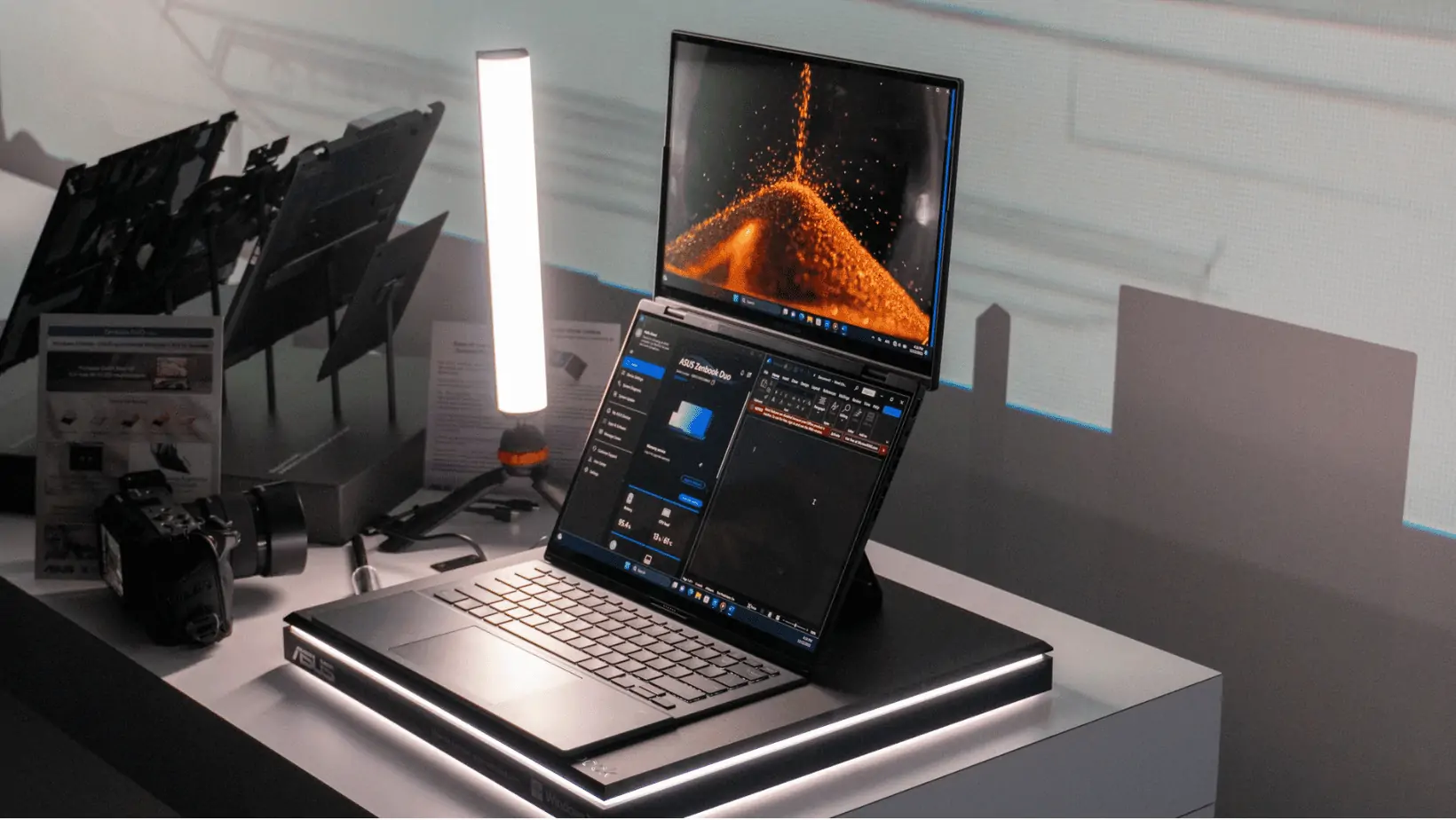 Asus Unveils Dual-Screen Innovation with Zenbook Duo (2024) at CES