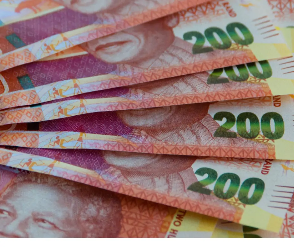 South African Rand Dips